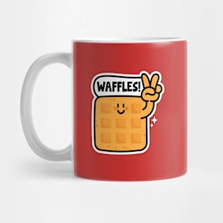 Waffles Cute Mug